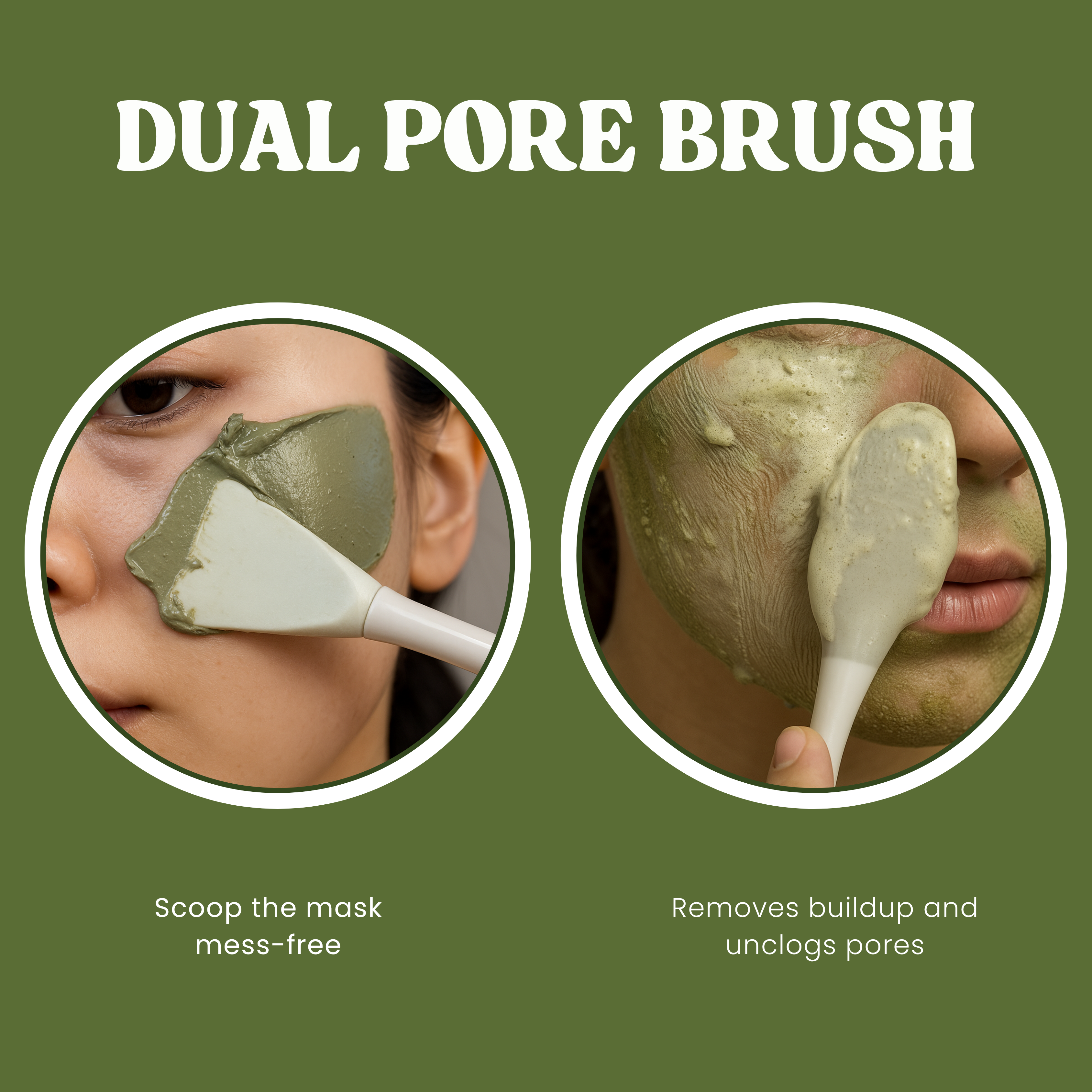 Dual Pore Cleansing Brush