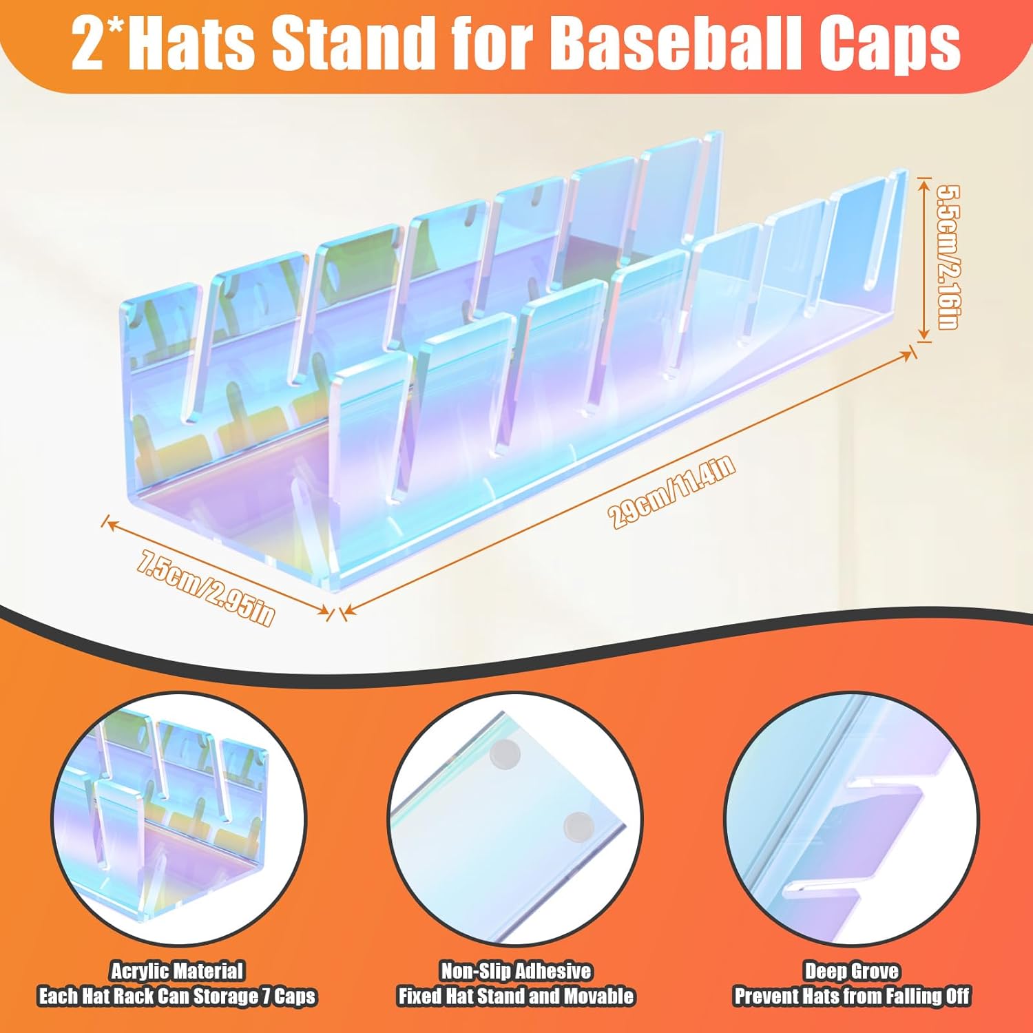 Cap Stack Organizer