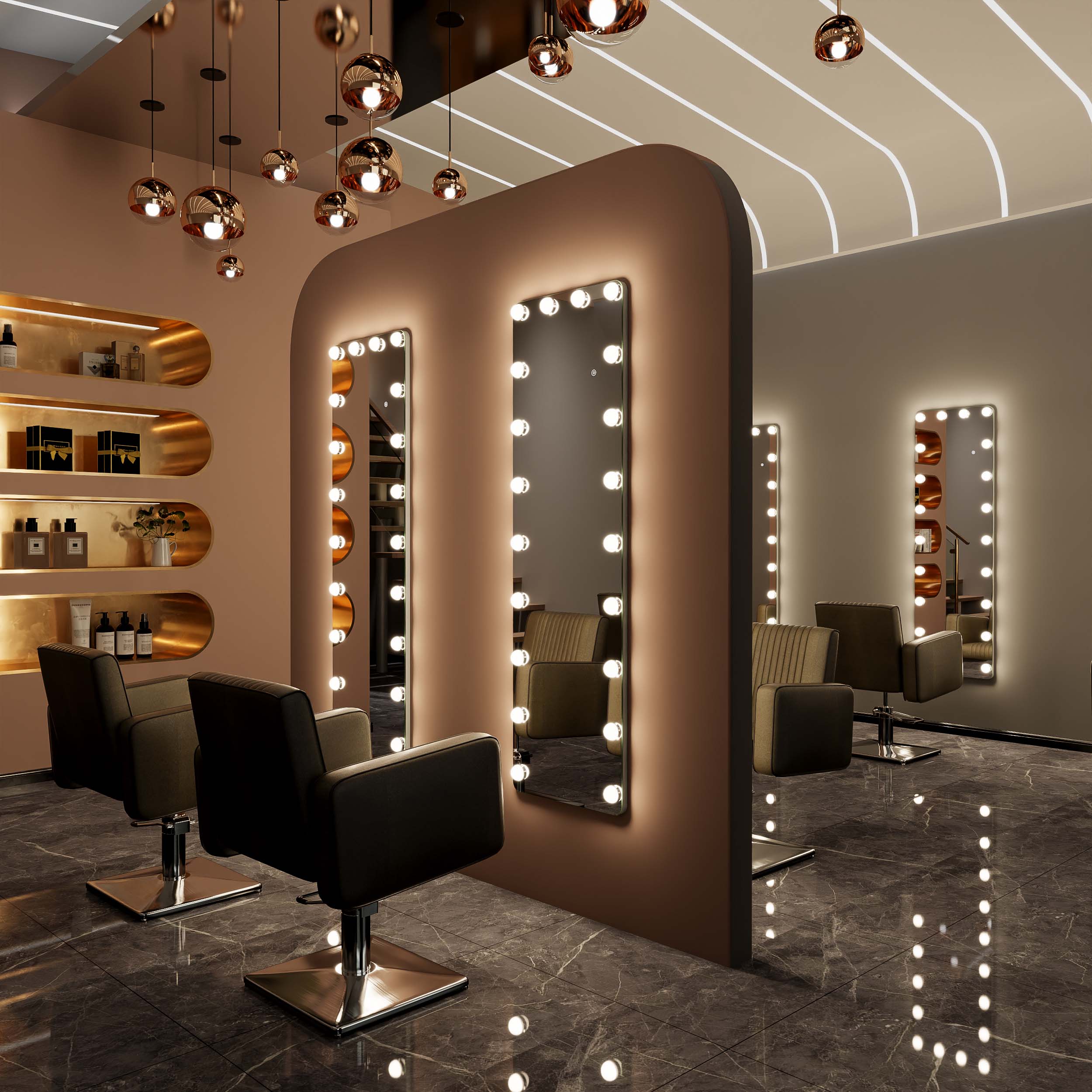 Long Vanity Frameless Mirror Light (54)