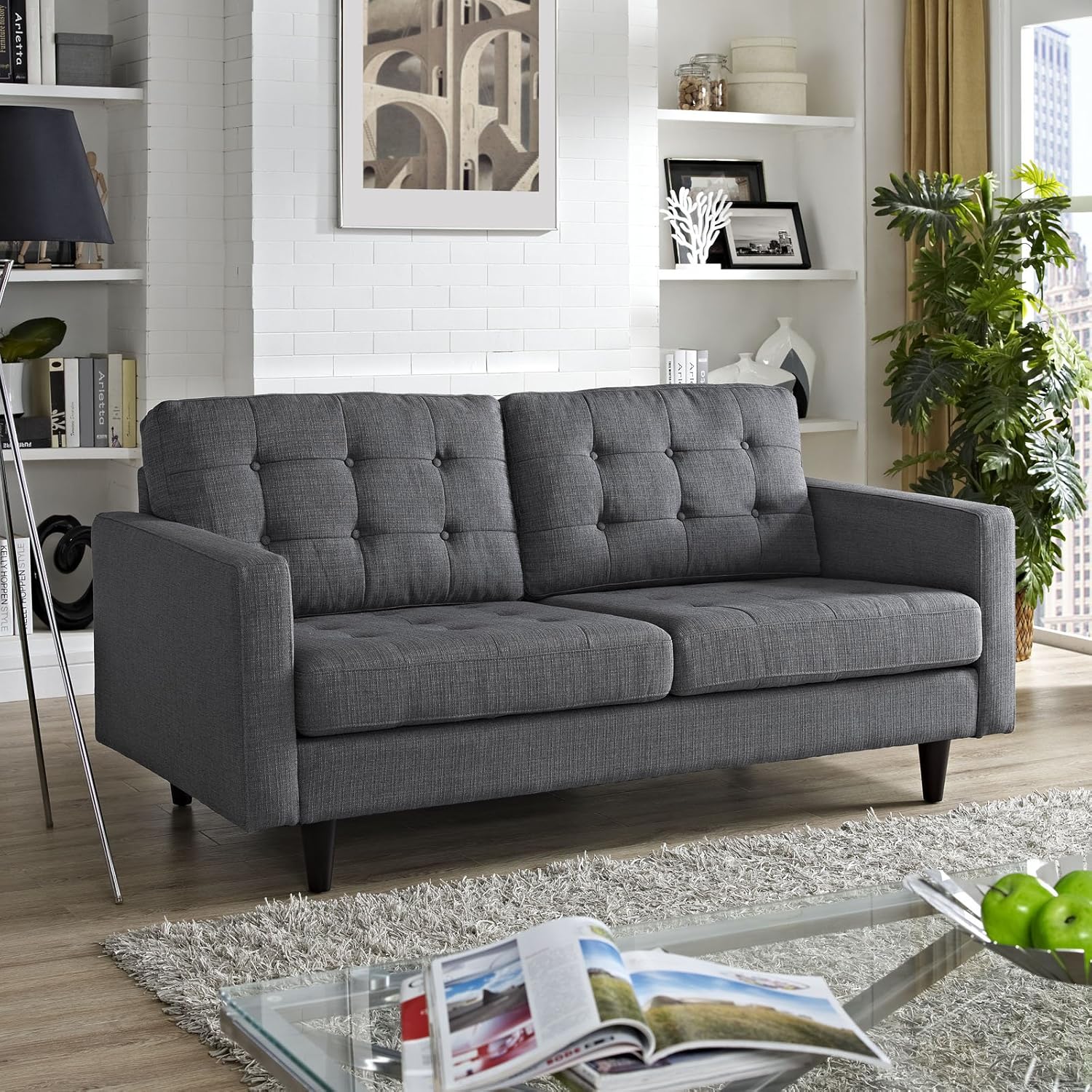 Midnight Tuft Sofa