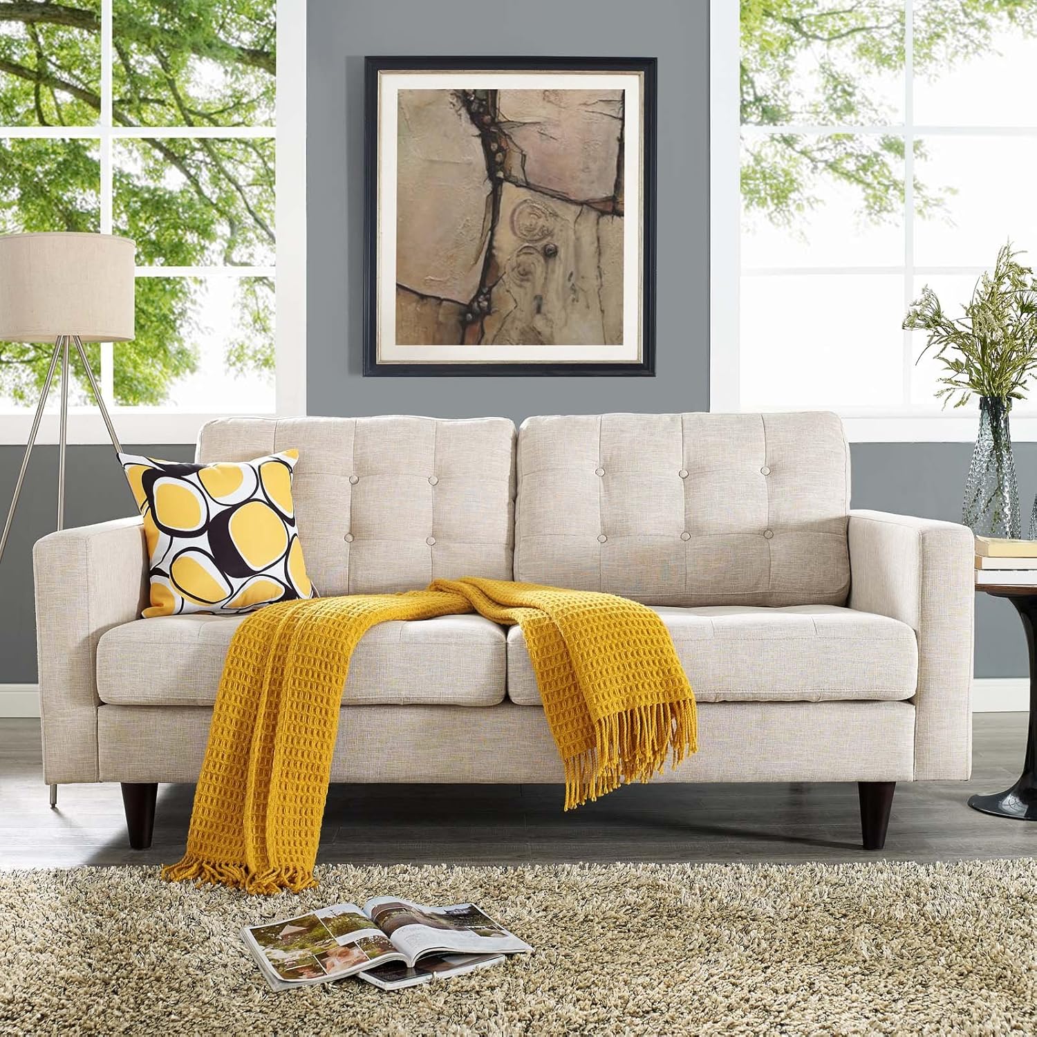 Midnight Tuft Sofa