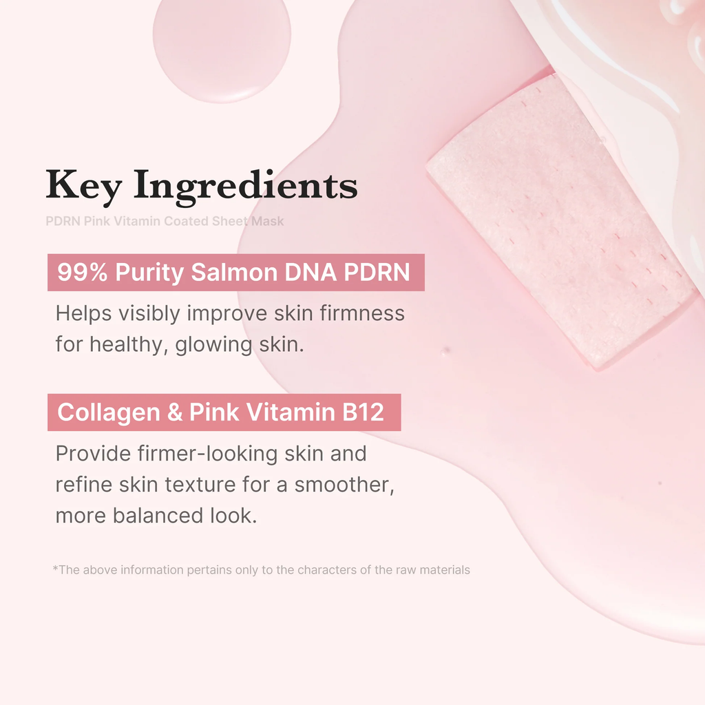 Pink Vita Coating Sheet Mask